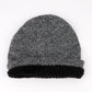 Gorro Alfani Masculino Forrado com Pele de Carneiro Cinza Tamanho Único