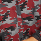 Camisa camuflada masculina American Rag vermelha tamanho X-G