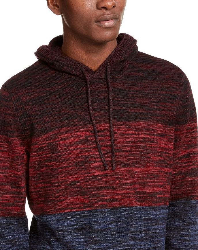 Moletom American Rag Masculino com Capuz e Blocos de Cor Vermelho Tamanho Grande