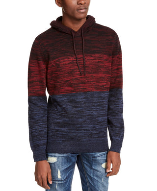 Moletom American Rag Masculino com Capuz e Blocos de Cor Vermelho Tamanho Grande