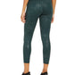 Leggings femininas Ideology com estampa animal em tons verde-escuro, tamanho X-S