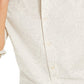 Camisa masculina Tasso Elba Pillo Melange Paisley marrom tamanho pequeno