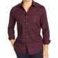 Camisa masculina com estampa de medalhão Tasso Elba vermelha tamanho 2 extra grande