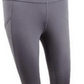 Leggings femininas perfuradas Ideology, tamanho grande, azul