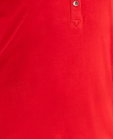 Camisa polo feminina de malha Charter Club, vermelho vivo, tamanho extragrande