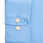 Camisa social masculina Club Room Regular Fit lisa azul francês tamanho 15,5x34-35