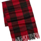 Cachecol Alfani Masculino Buffalo Xadrez Vermelho Tamanho Único