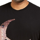 Camiseta masculina com estampa de caveira e lantejoulas, tamanho 3 extra grande, da INC International Concepts