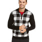 Charter Club Suéter masculino Buffalo Check Family, branco, tamanho 2, extra grande