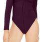Body Bar III Feminino Twisted Thong Roxo Tamanho 2 Extra Grande