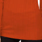 Suéter feminino canelado ombro a ombro INC International Concepts, tamanho grande, vermelho