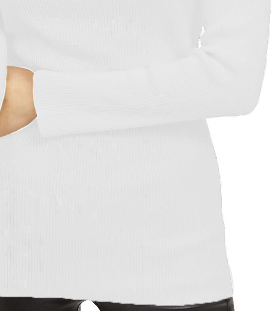 Suéter feminino com decote ombro a ombro e detalhes embelezados, tamanho extra grande, da INC International Concepts