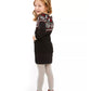 Suéter Charter Club Little Girls Fair Isle Family Preto Tamanho 5