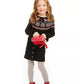 Suéter Charter Club Little Girls Fair Isle Family Preto Tamanho 5