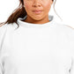 Blusa feminina Ideology Plus Size com ombros divididos e gola alta, tamanho X-G