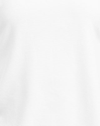 Ideology Top feminino plus size com ombros divididos e gola alta, branco, tamanho XX-G