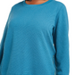 Ideology Moletom feminino plus size com zíper lateral, azul escuro, tamanho XX-G