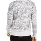 Blusa feminina estampada Ideology com decote dividido, cinza, tamanho 2, extra grande