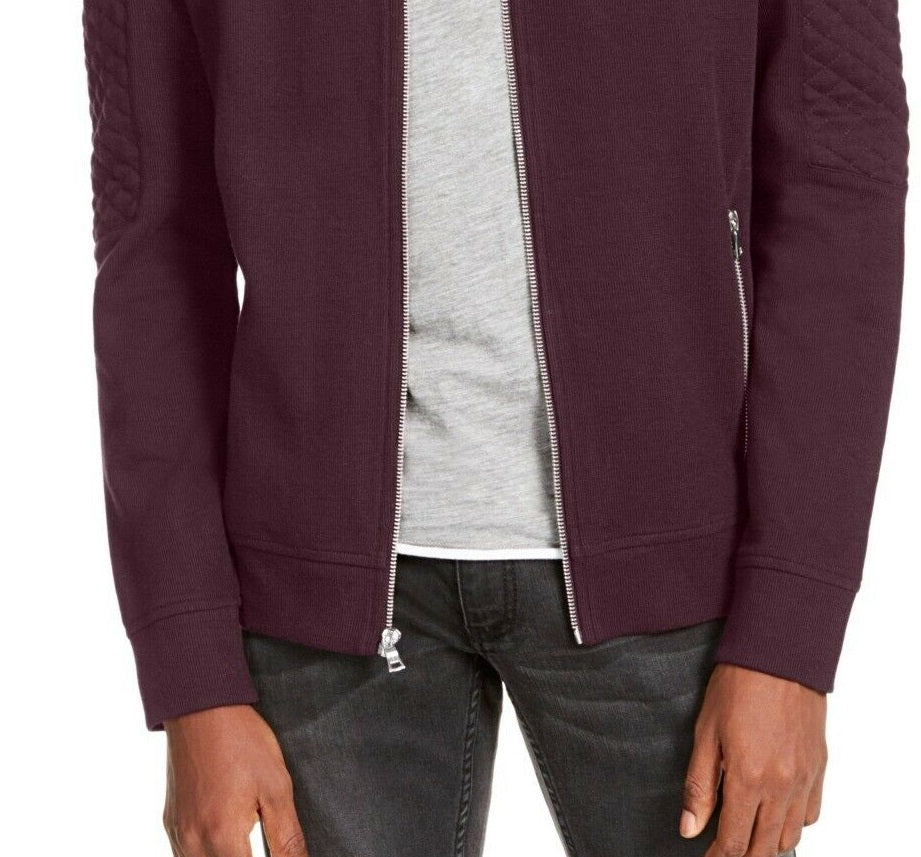 Jaqueta masculina acolchoada com nervuras e mangas compridas INC International Concepts, tamanho pequeno