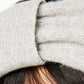Faixa de cabeça de cashmere feminina Charter Club, cinza, tamanho regular