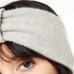 Faixa de cabeça de cashmere feminina Charter Club, cinza, tamanho regular