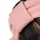 Faixa de cabeça de cashmere feminina Charter Club, rosa, tamanho único