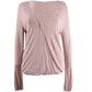 INC International Concepts Top Feminino Surplice Illusion Rosa Tamanho Pequeno
