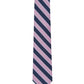 Gravata listrada Trumbull masculina Club Room rosa tamanho único