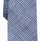 Gravata Alfani Masculina Slim Abstract Azul Marinho Tamanho Regular