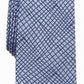Gravata Alfani Masculina Slim Abstract Azul Marinho Tamanho Regular