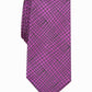 Gravata Alfani Masculina Slim Abstract Roxa Tamanho Regular