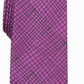 Gravata Alfani Masculina Slim Abstract Roxa Tamanho Regular