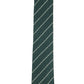 Gravata Alfani Slim Stripe Masculina Verde Tamanho Regular