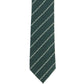 Gravata Alfani Slim Stripe Masculina Verde Tamanho Regular