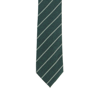 Gravata Alfani Slim Stripe Masculina Verde Tamanho Regular