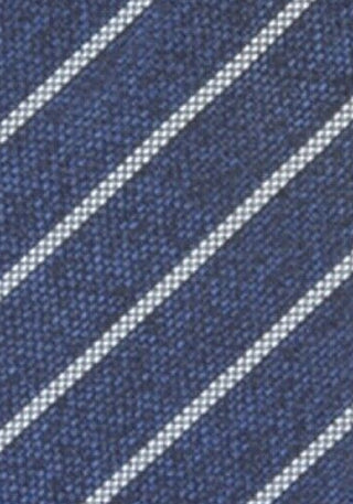 Gravata Alfani Slim Stripe Masculina Azul Tamanho Regular