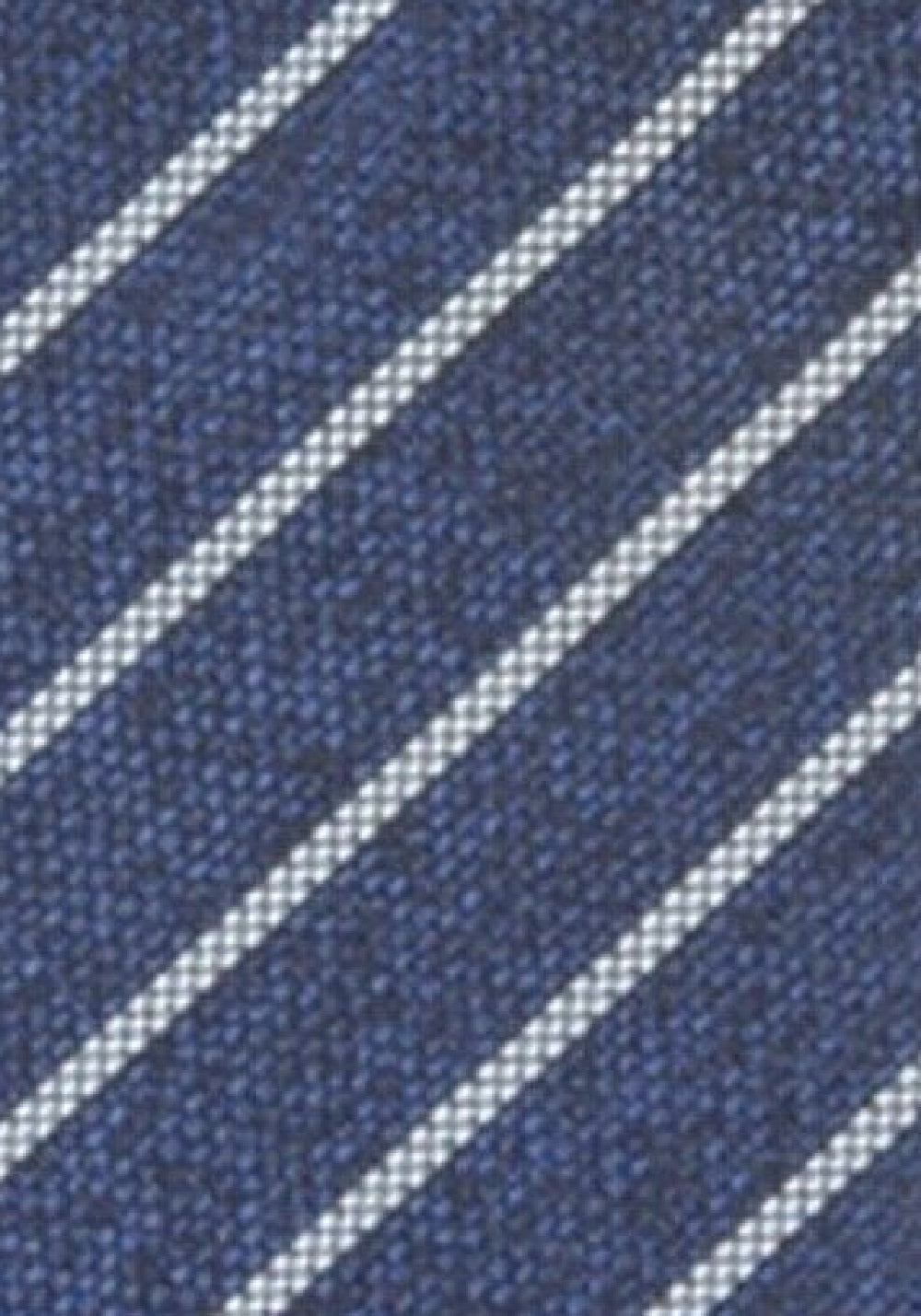 Gravata Alfani Slim Stripe Masculina Azul Tamanho Regular