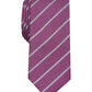 Gravata Alfani Slim Stripe Masculina Rosa Tamanho Regular