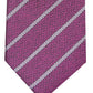 Gravata Alfani Slim Stripe Masculina Rosa Tamanho Regular