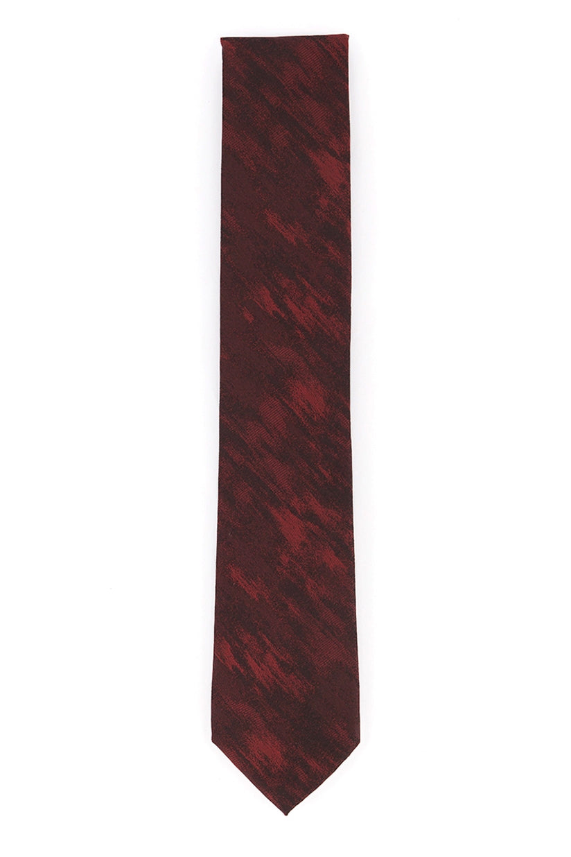 Gravata Alfani Optimus Solid Masculina Vermelha Tamanho Regular