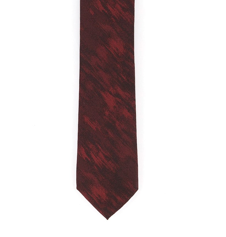 Gravata Alfani Optimus Solid Masculina Vermelha Tamanho Regular