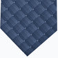 Gravata geométrica slim masculina Alfani, tamanho azul marinho, regular