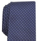 Gravata geométrica slim masculina Alfani, tamanho azul marinho, regular