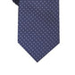 Gravata geométrica slim masculina Alfani, tamanho azul marinho, regular