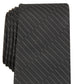 Gravata Alfani Masculina Maximus Solid Preta Tamanho Regular