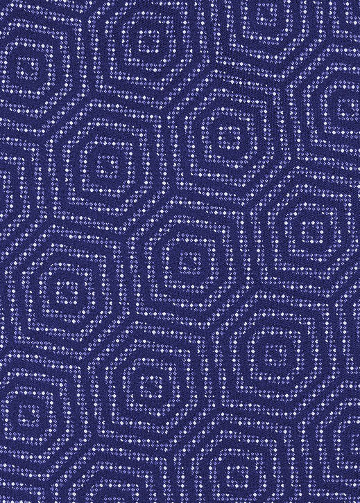 Gravata xadrez abstrata Debin masculina Alfani, tamanho marinho, regular