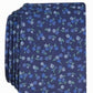 Gravata floral fina Penrose masculina Bar III, tamanho azul marinho, regular