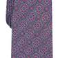 Gravata Tasso Elba Masculina Como Medallion Azul Marinho Tamanho Regular