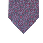 Gravata Tasso Elba Masculina Como Medallion Azul Marinho Tamanho Regular