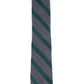 Gravata listrada masculina Tasso Elba Teramo verde tamanho regular